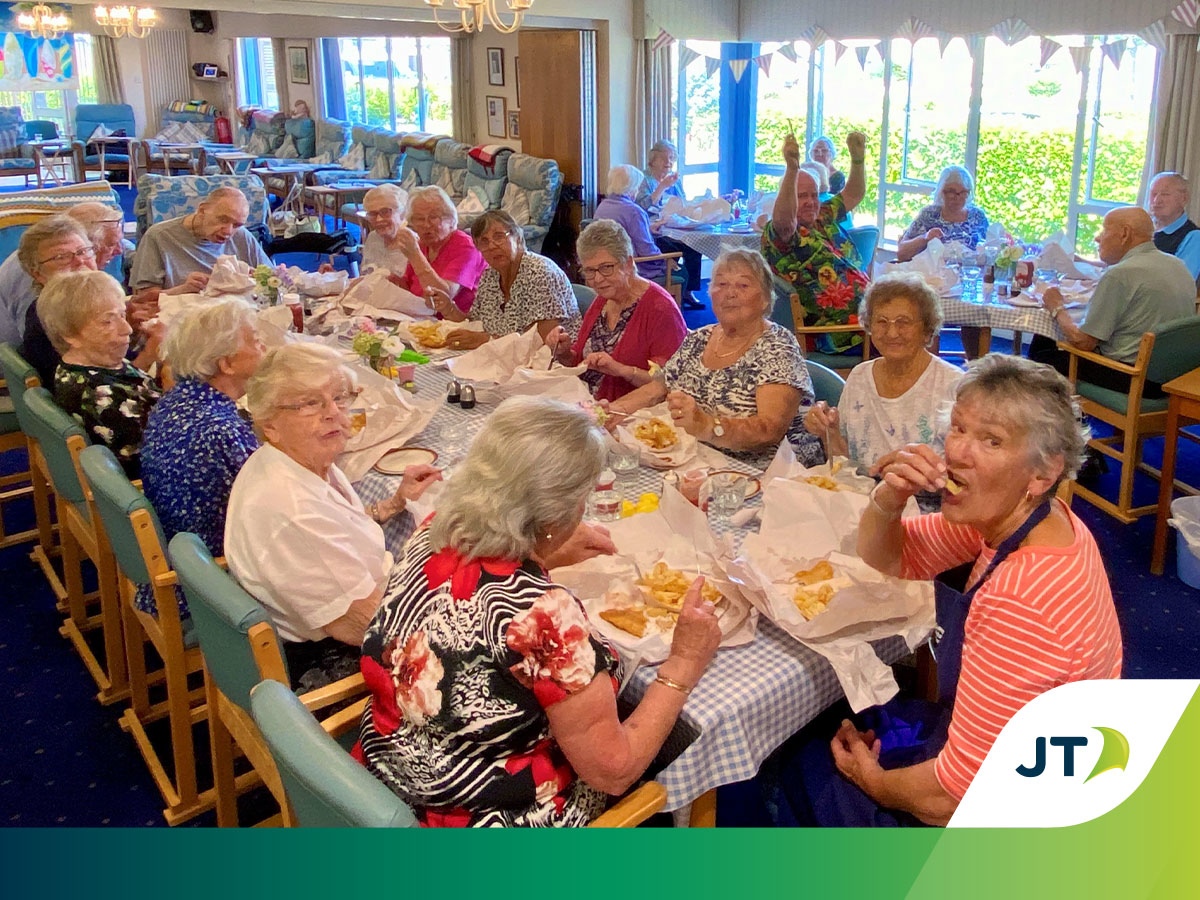 Fish and Chips with Guernsey Volunteer Service